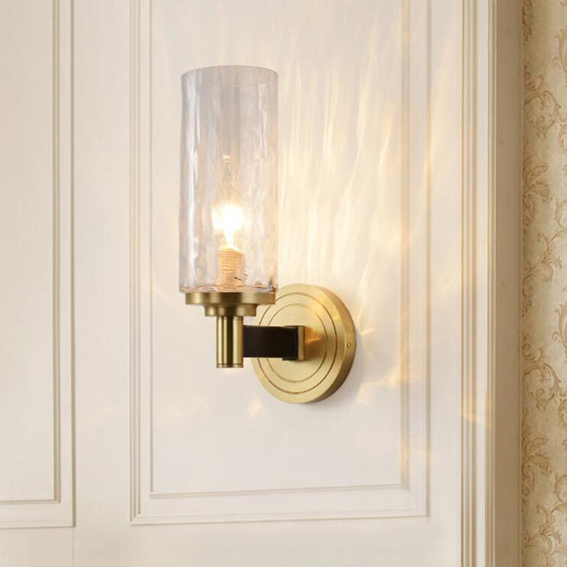 Modern Simplicity Wall Sconce Brass Up Light Sconce Lighting for Bedroom Living Room