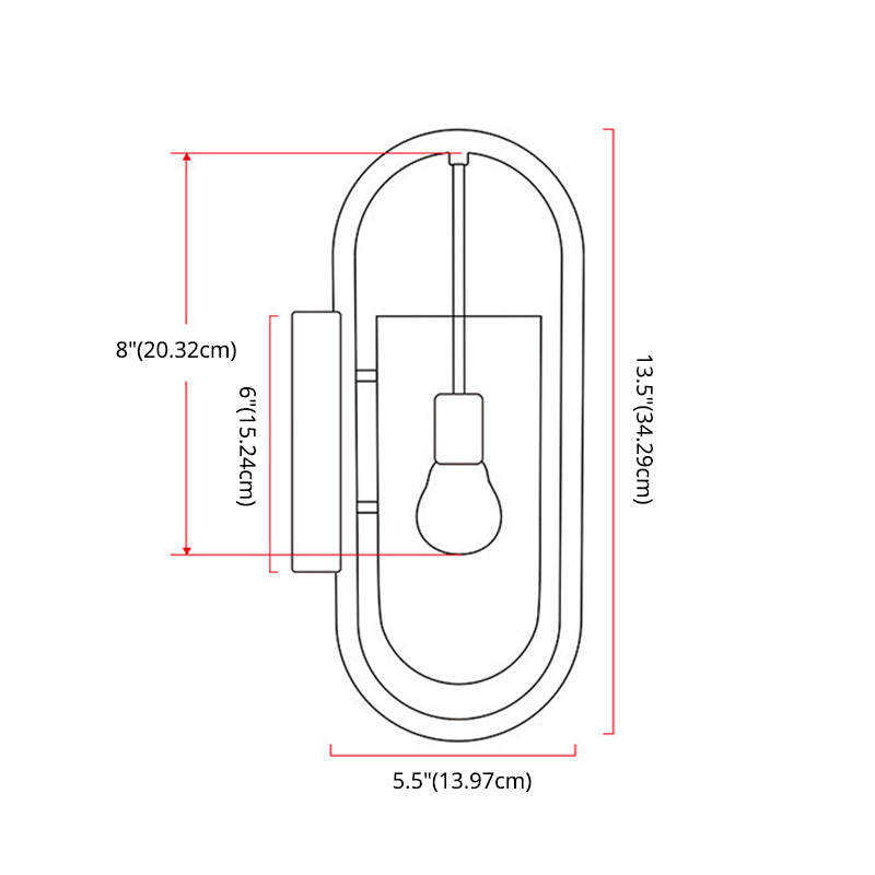 Luce di panna da parete per rivestimenti in quercia scura Luce da parete in vetro vintage per camera da letto da letto d'albergo