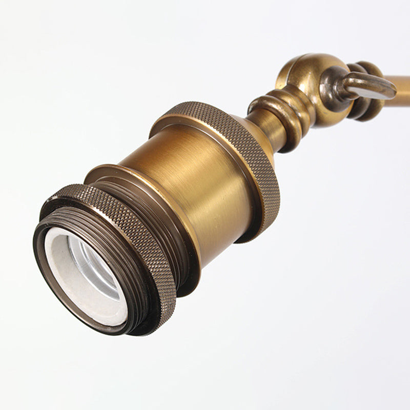 Loft Industrial Wall Mount Light Single Light Glass Shade Sconce Light for Bedside Restaurant