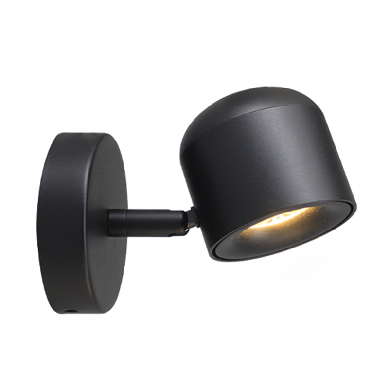 Armed Sconce Light Fixture Modern Minimalist Style Aluminum 1 Light Sconces