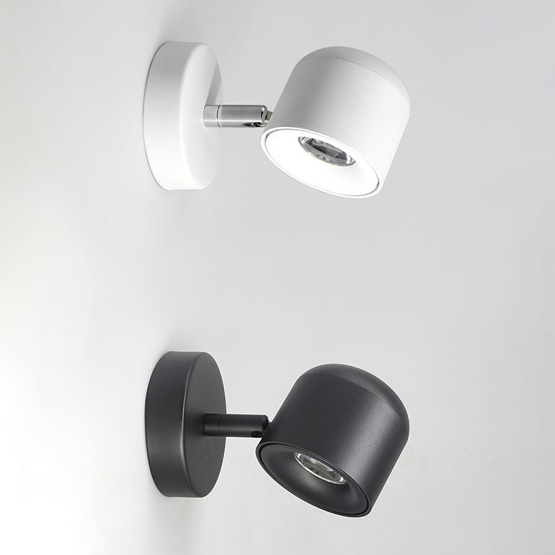 Armed Sconce Light Fixture Modern Minimalist Style Aluminum 1 Light Sconces