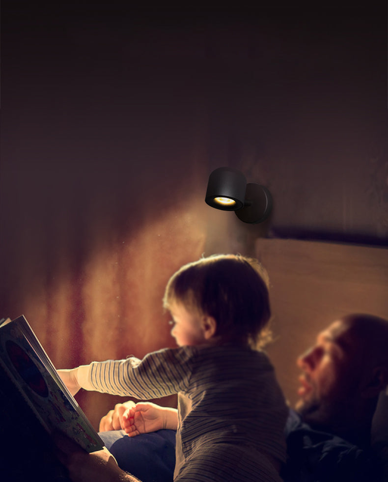 Armed Sconce Light Fixture Modern Minimalist Style Aluminum 1 Light Sconces