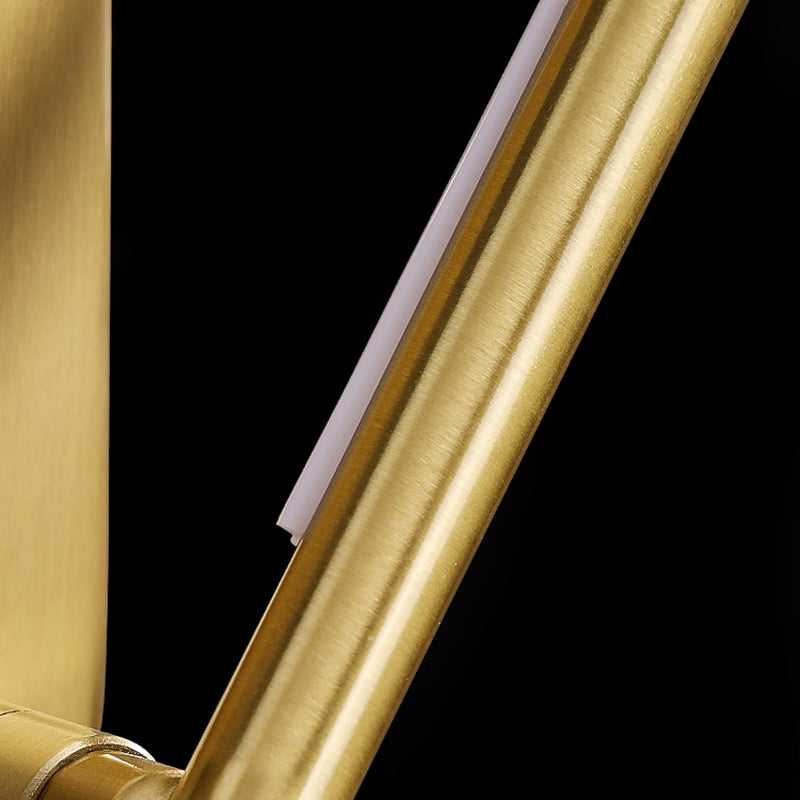 Lineaire LED -wandlampjes Stonces Moderne minimalistische stijl koperen wandlampen