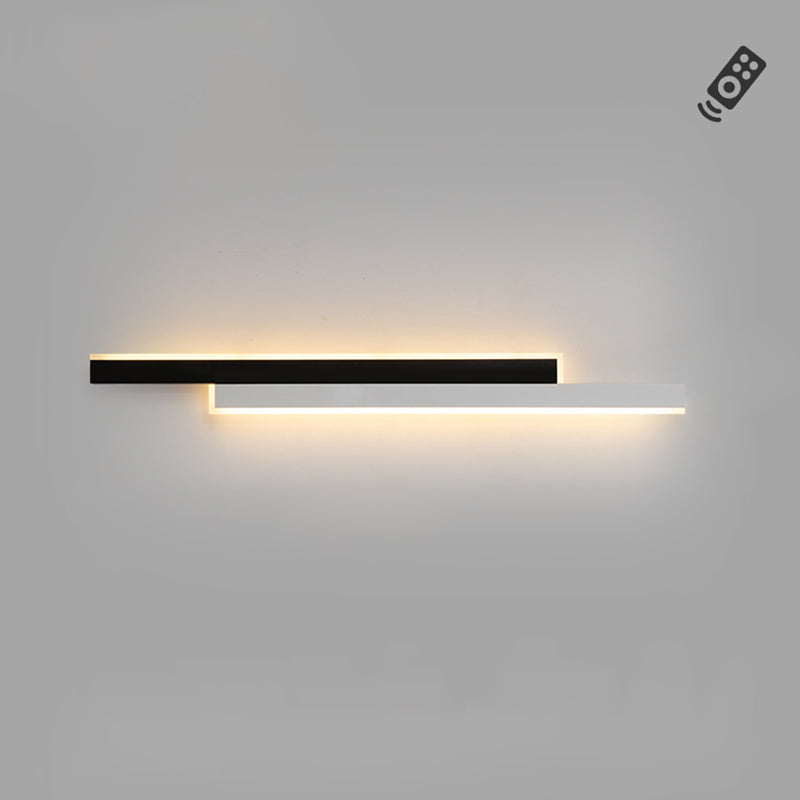 Lampada di scarpe con foglie rettangolari moderne sconde acriliche in stile minimalista