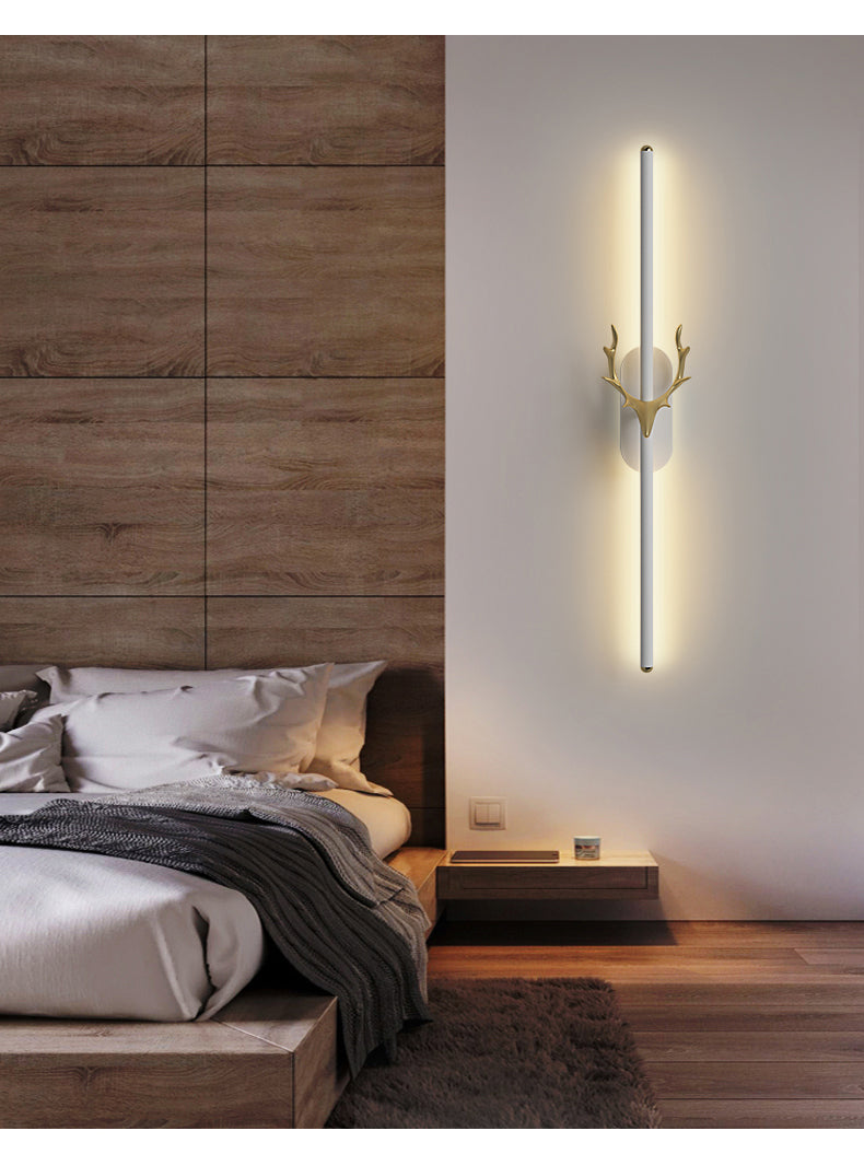 Nordischer Licht extravaganter Stil Linearer Wandleuchte