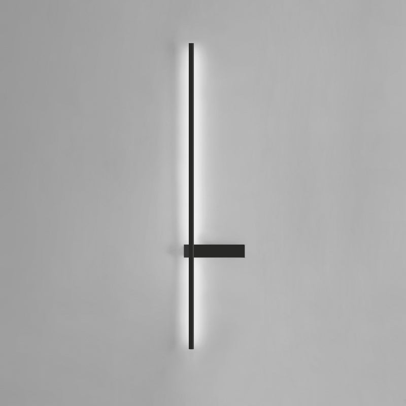 Modern Minimalist Style Linear Wall Light Sconces Aluminum Wall Light