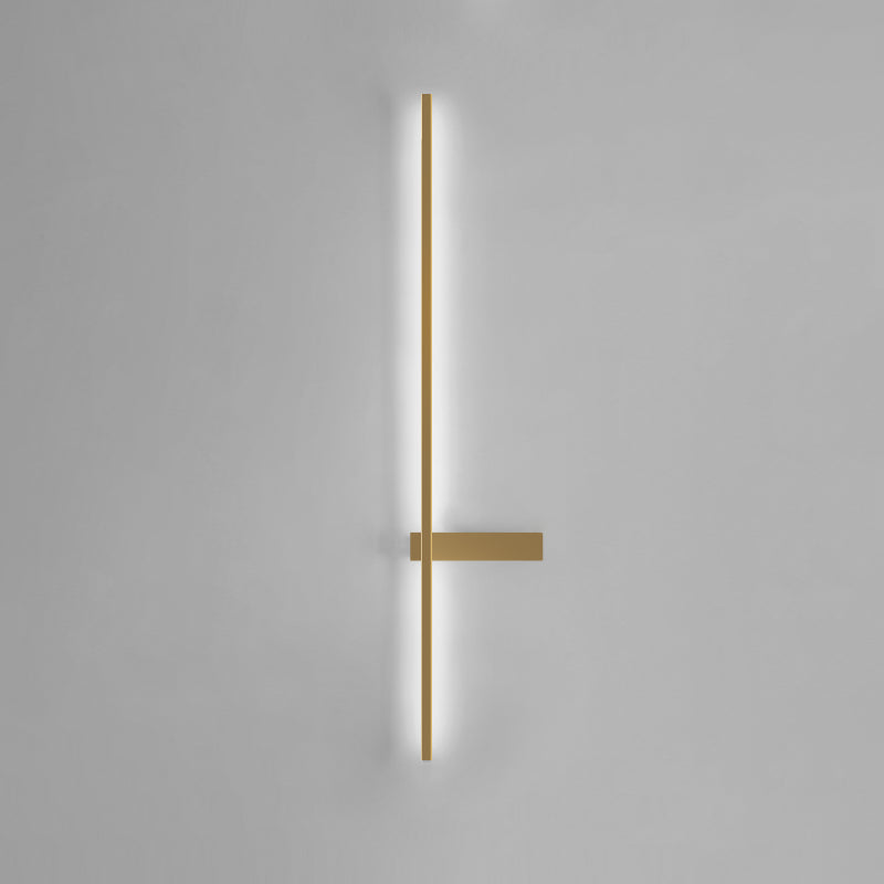 Modern Minimalist Style Linear Wall Light Sconces Aluminum Wall Light