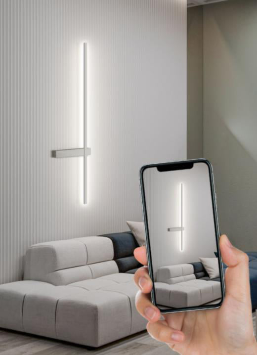 Modern Minimalist Style Linear Wall Light Sconces Aluminum Wall Light