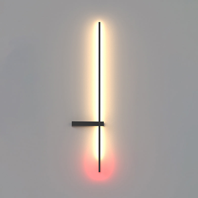 Lineaire wandlichtwagentjes moderne minimalistische stijl acryl wandlicht