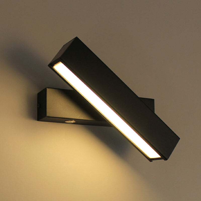 Rectangular Wall Light Sconces Modern Minimalist Style Acrylic 1 Light  Sconces