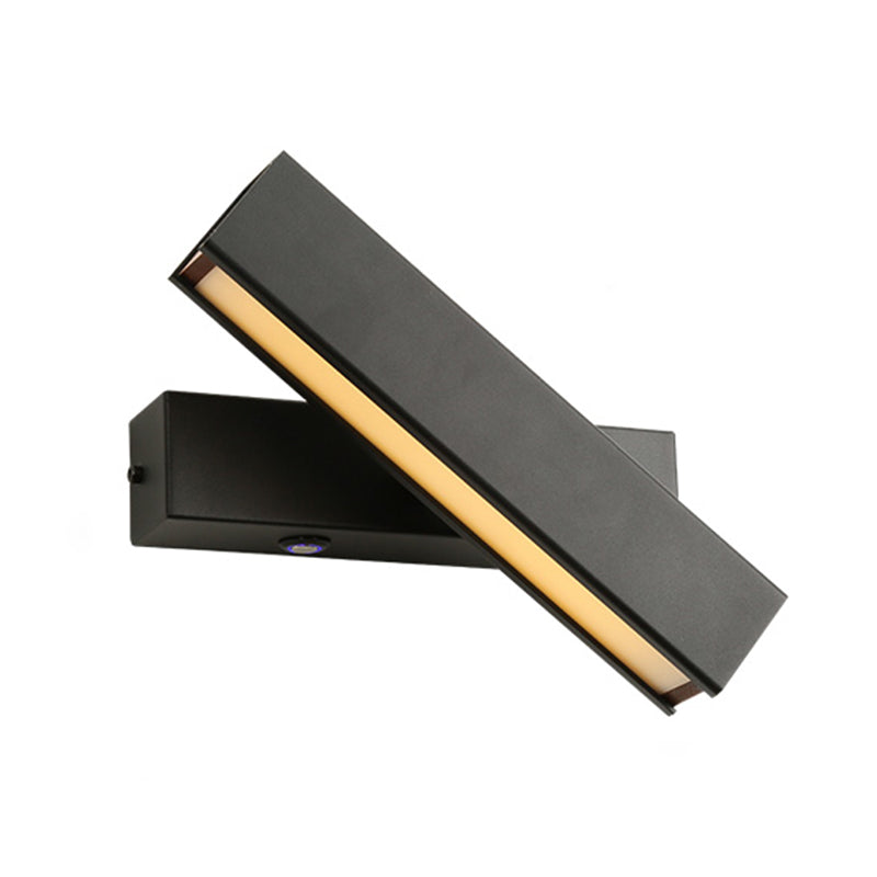 Rectangular Wall Light Sconces Modern Minimalist Style Acrylic 1 Light  Sconces