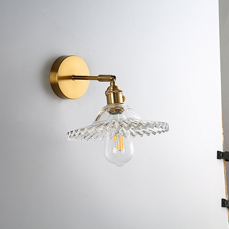 Armed Vanity Wall Lights Modern Nordic Style Glass Single Vanity Lamp