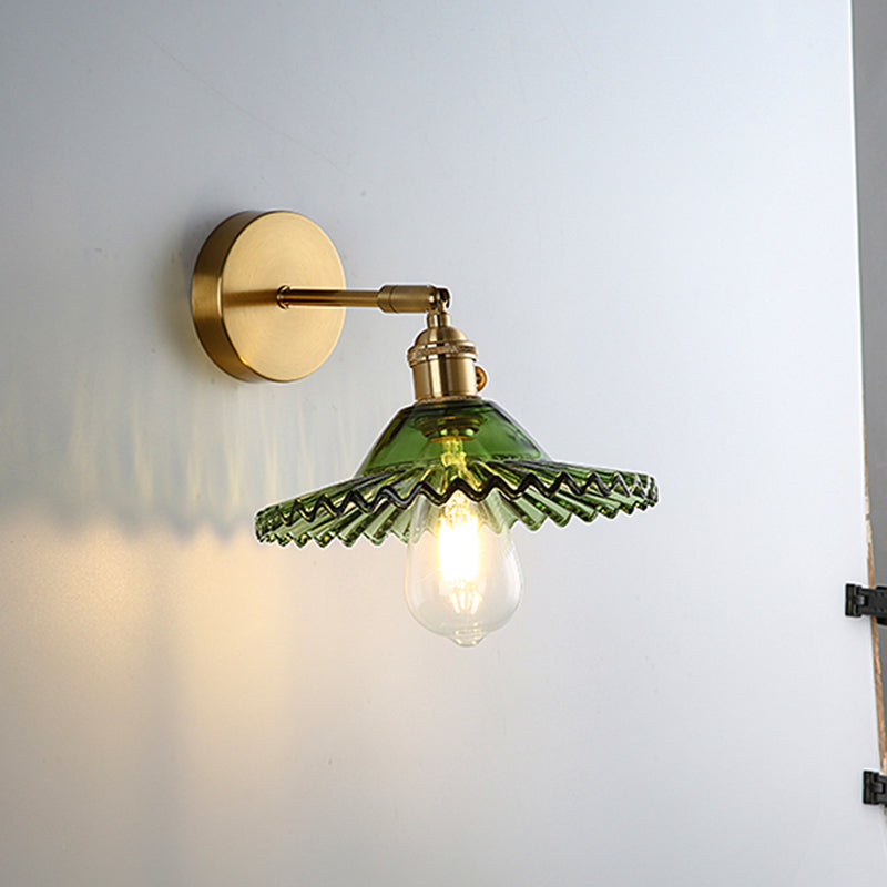 Armed Vanity Wall Lights Modern Nordic Style Glass Single Vanity Lamp