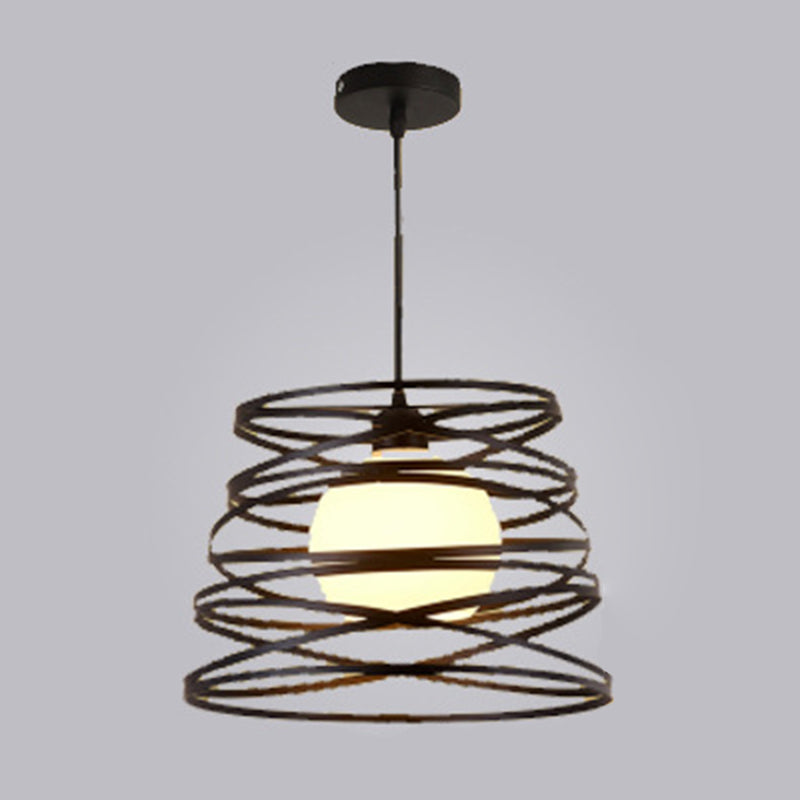 Accesorio de iluminación colgante de metal de cono estilo contemporáneo de luz colgante para comedor