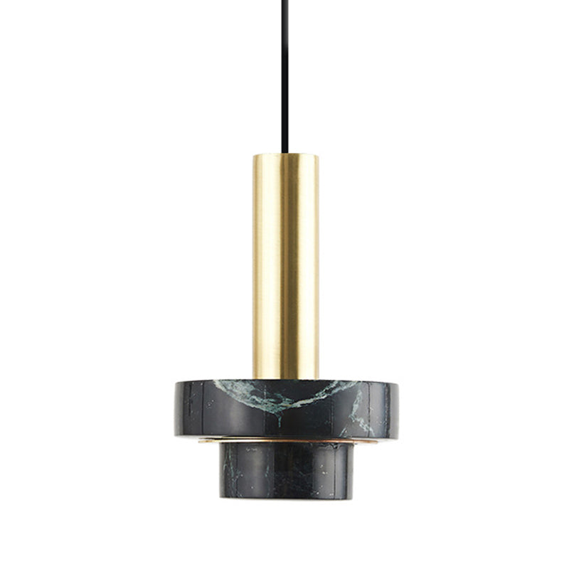 Tiered Pendant Light Fixture Minimalist Style Stone Ceiling Pendant Light for Bedroom