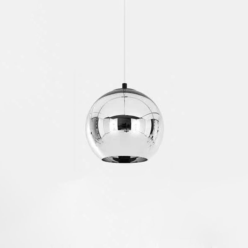 Circles Sphere Pendant Lighting Fixture Modern Style Glass Restaurant Suspension Light