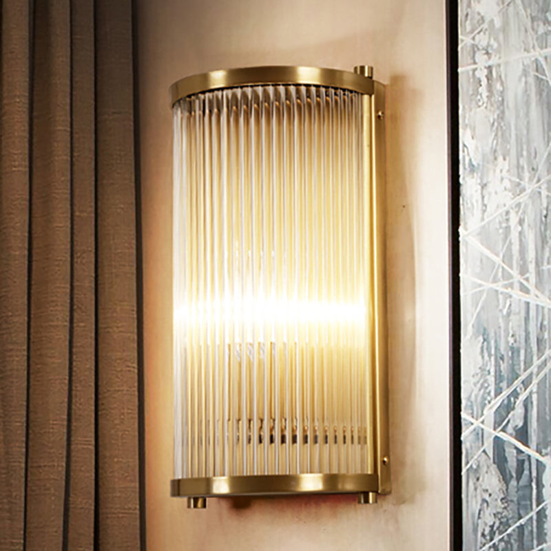 Brass/Black Finitura semi-cilindrica Light Mid-Century Metal Mid-Century Metal 1/2 Testa lampada montata