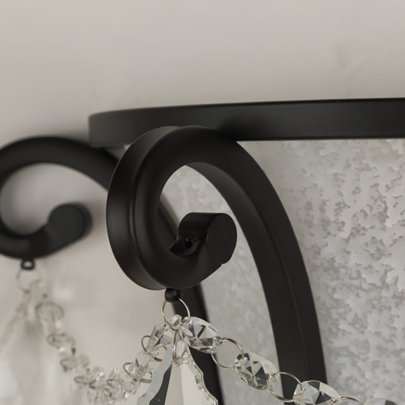 1 Kopfmetall Urnenwandhalterung Leichtes Vintage -Leuchtenleuchten in schwarz/verwitterter Bronze für Treppe