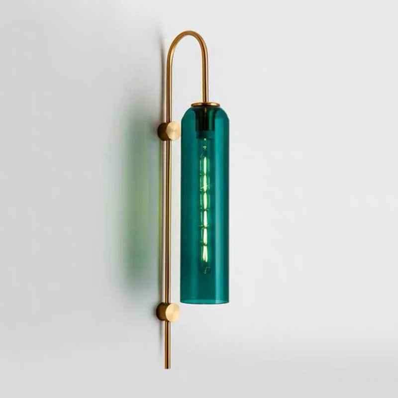 Binnen decoratie muur sconce lichtglazen schaduw naar beneden licht voor woonkamer slaapkamer