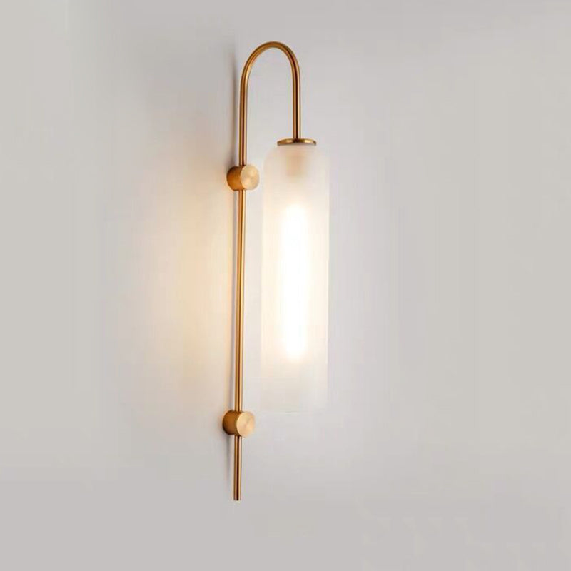 Binnen decoratie muur sconce lichtglazen schaduw naar beneden licht voor woonkamer slaapkamer