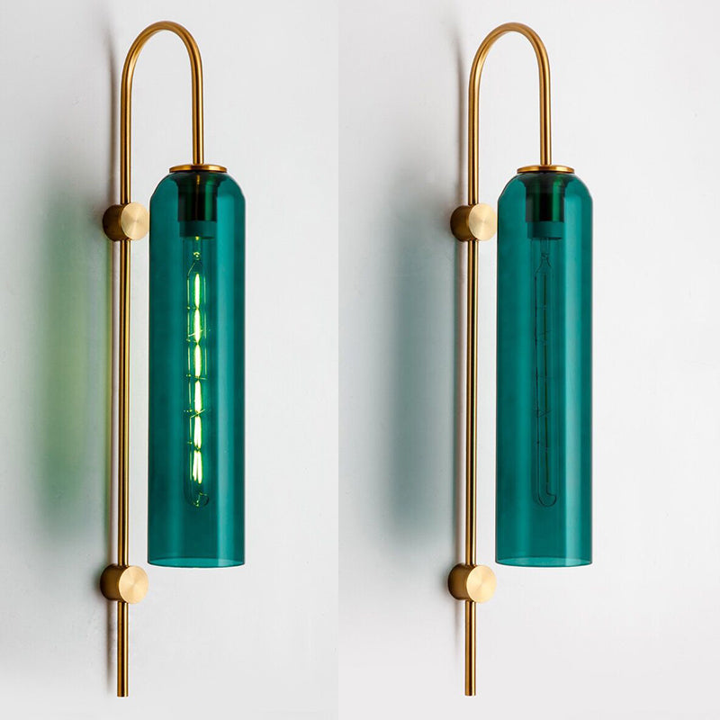 Indoor Decoration Wall Sconce Light Glass Shade Down Light for Living Room Bedroom