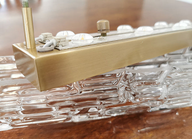 Simplicidad moderna Cilindro de pared Cilíndrico LED LECHE para el dormitorio en la sombra de vidrio ondulado