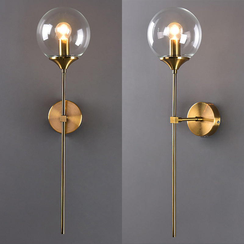 Noordse ballonvorm wandlamp Creatieve metalen wandverlichting voor bed