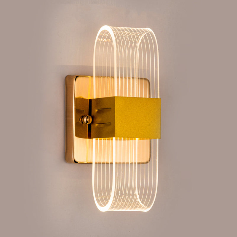 LED Indoor Decoration Sconce Light Ambient Lighting Wall Lamp with Acrylic Shade