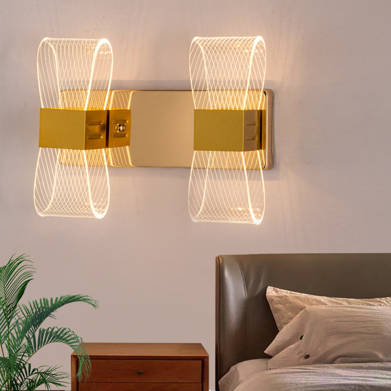 LED Indoor Decoration Sconce Light Ambient Lighting Wall Lamp with Acrylic Shade