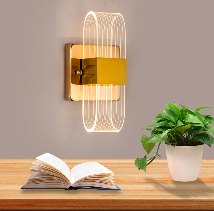 LED indoor decoratie SCONCE LICHT OMMERKING LICHTING Wandlamp met acrylschaduw