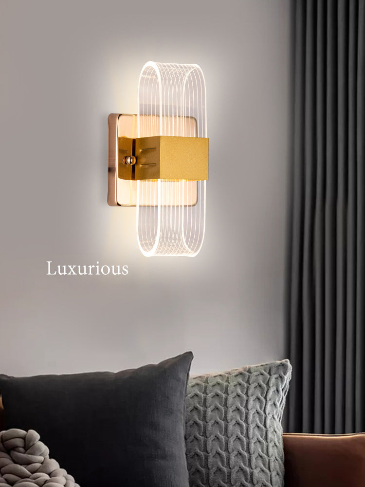 LED indoor decoratie SCONCE LICHT OMMERKING LICHTING Wandlamp met acrylschaduw