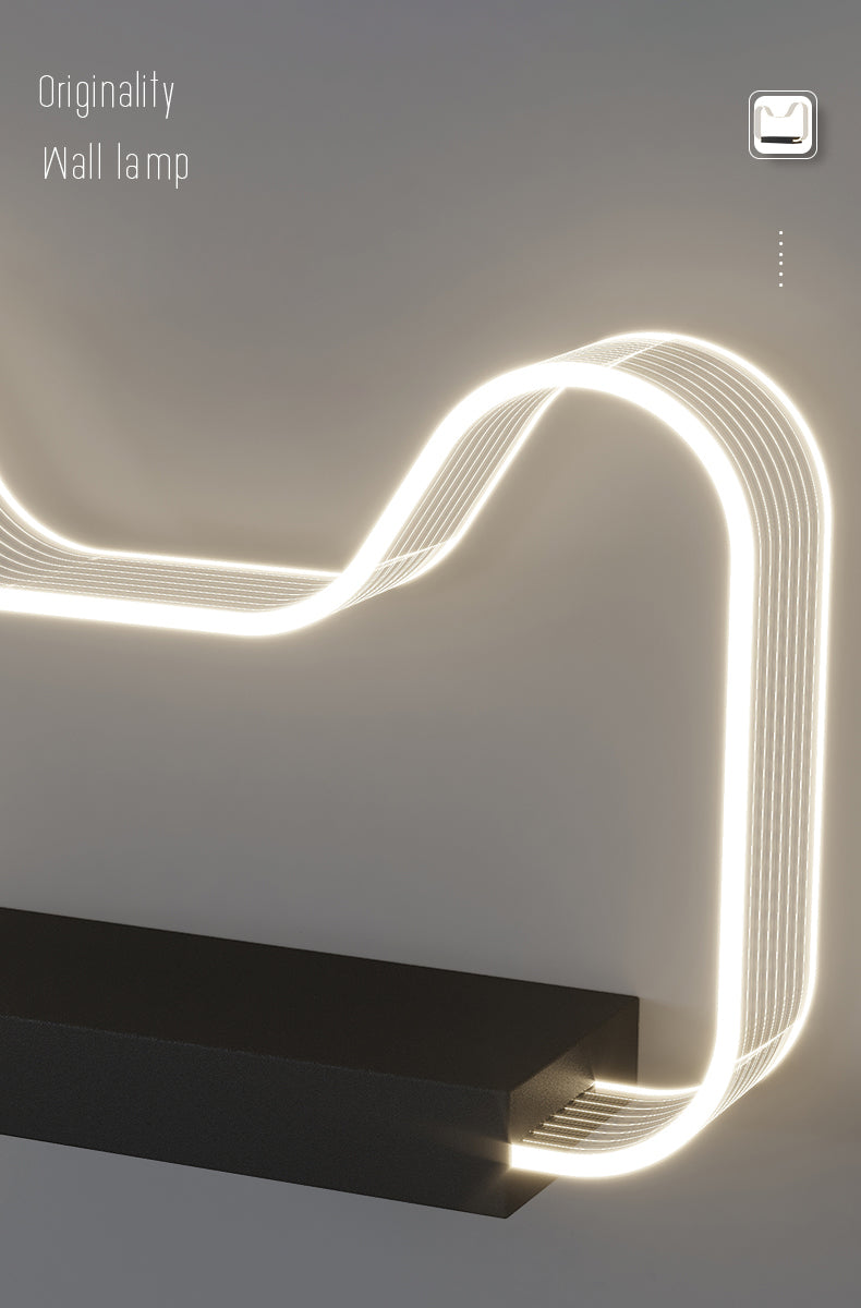 Lampada da parete a LED del letto Lampone Nordic Simple Wall Sconce per bambini Soggiorno