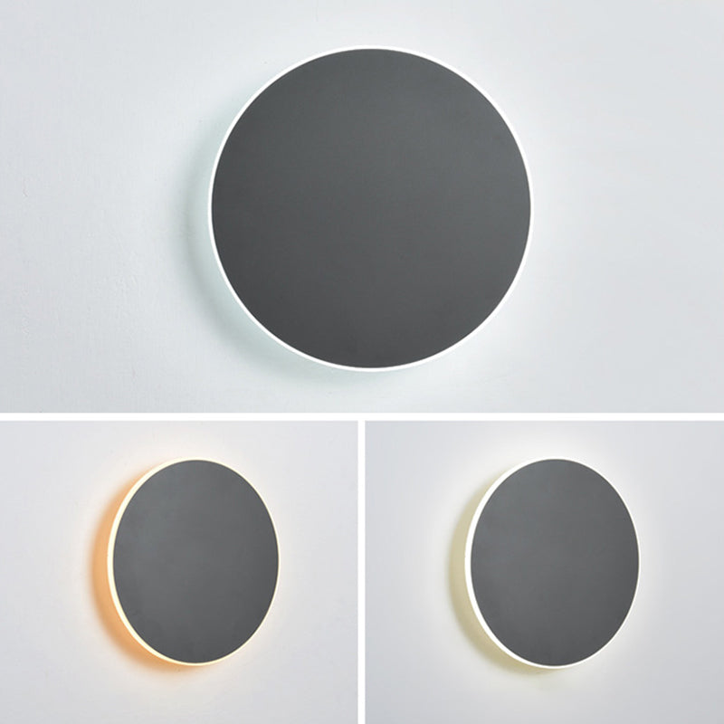 LED Atmosfeer Wandbevestiging Lamp Minimalisme Cirkelvorm SCONCE LICHT VOOR SLAAPKAMER WIDE ROOM