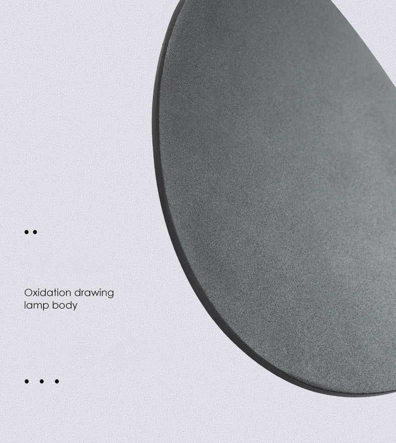 LED Aluminium Wandmontage Lampe ein Licht zeitgenössische Wandleuchten für Wohnzimmerhof