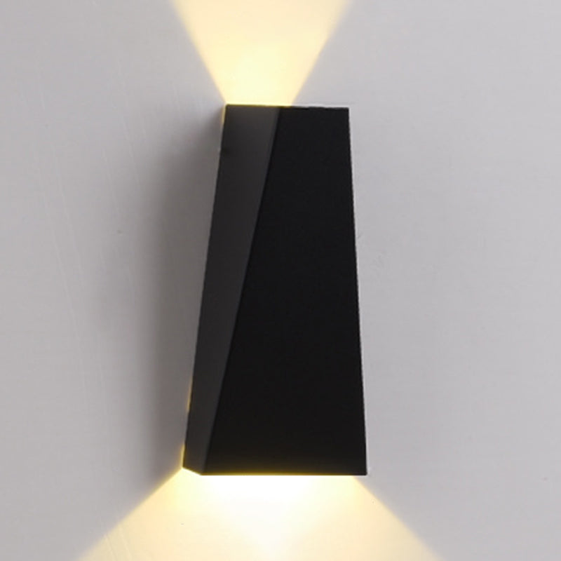 Irregular Shape LED Wall Light Fixture Up and Down Light Sconce Light for Corridor