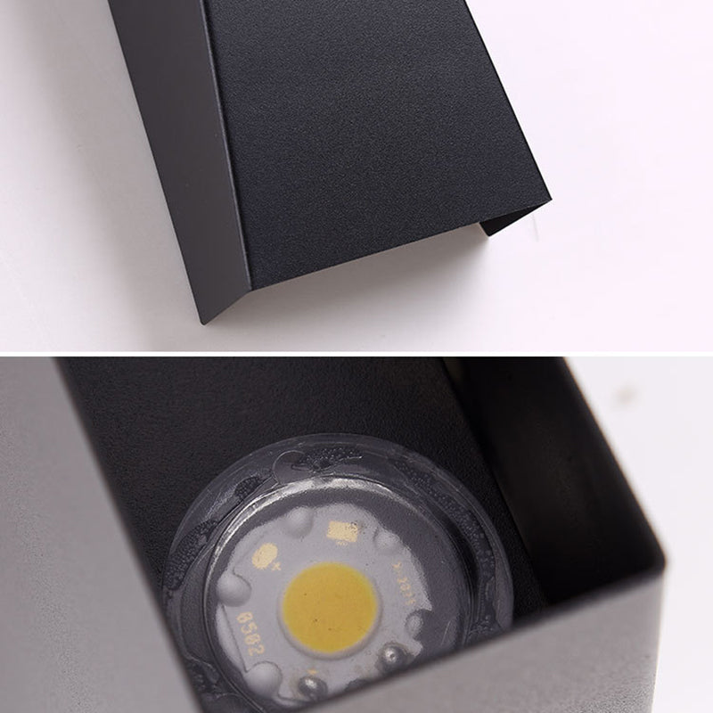 Irregular Shape LED Wall Light Fixture Up and Down Light Sconce Light for Corridor