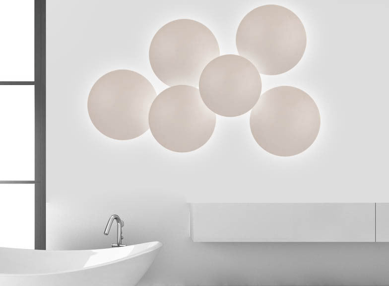 Apparecchi di illuminazione a parete per eclissi solare creativa per soggiorno per soggiorno per soggiorno