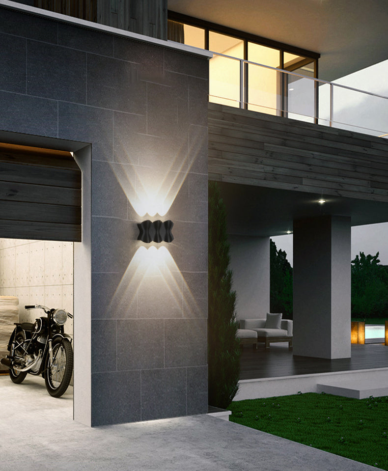 Luz LED a exteriores Luz montada Minimalismo Minimalismo moderno Luz de aplique impermeable para el patio de la puerta