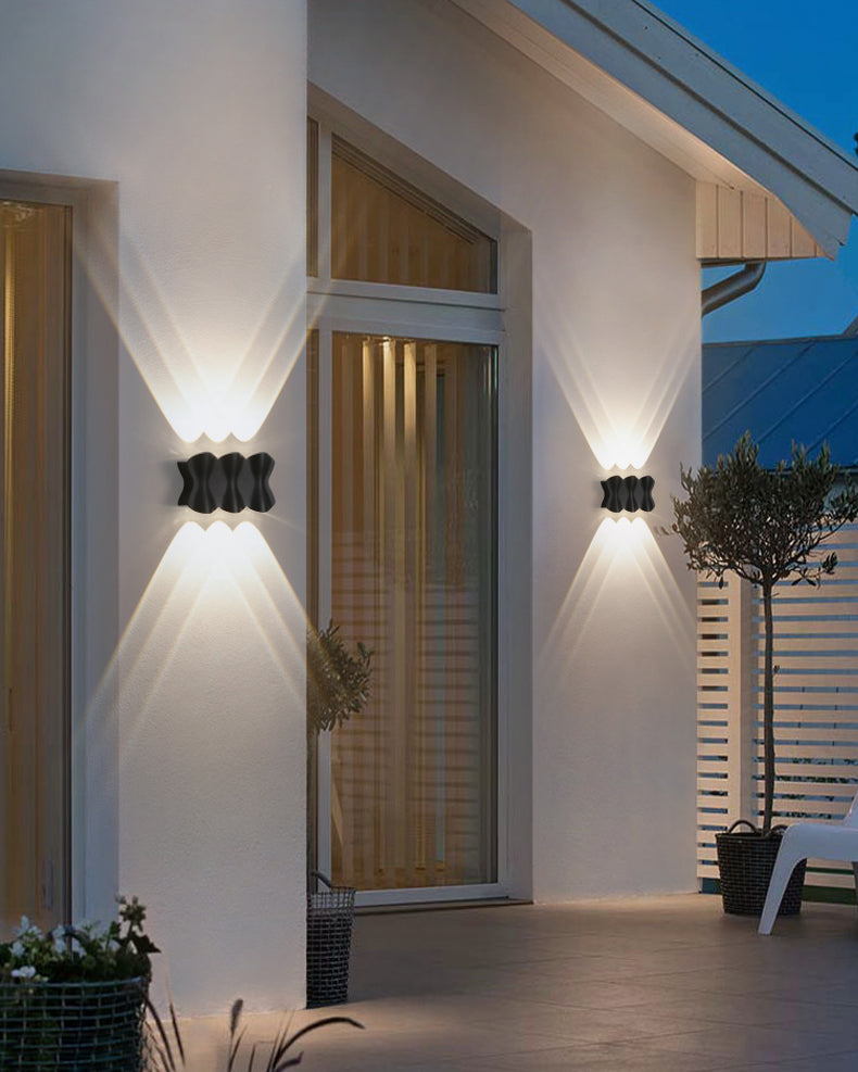Luz LED a exteriores Luz montada Minimalismo Minimalismo moderno Luz de aplique impermeable para el patio de la puerta