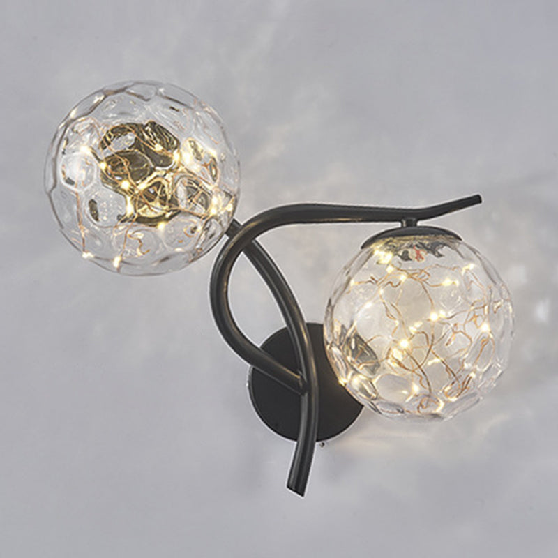 Creative Star Wall Mount Light 2 lumières de style atmosphère de style atmosphère Lumière pour la chambre