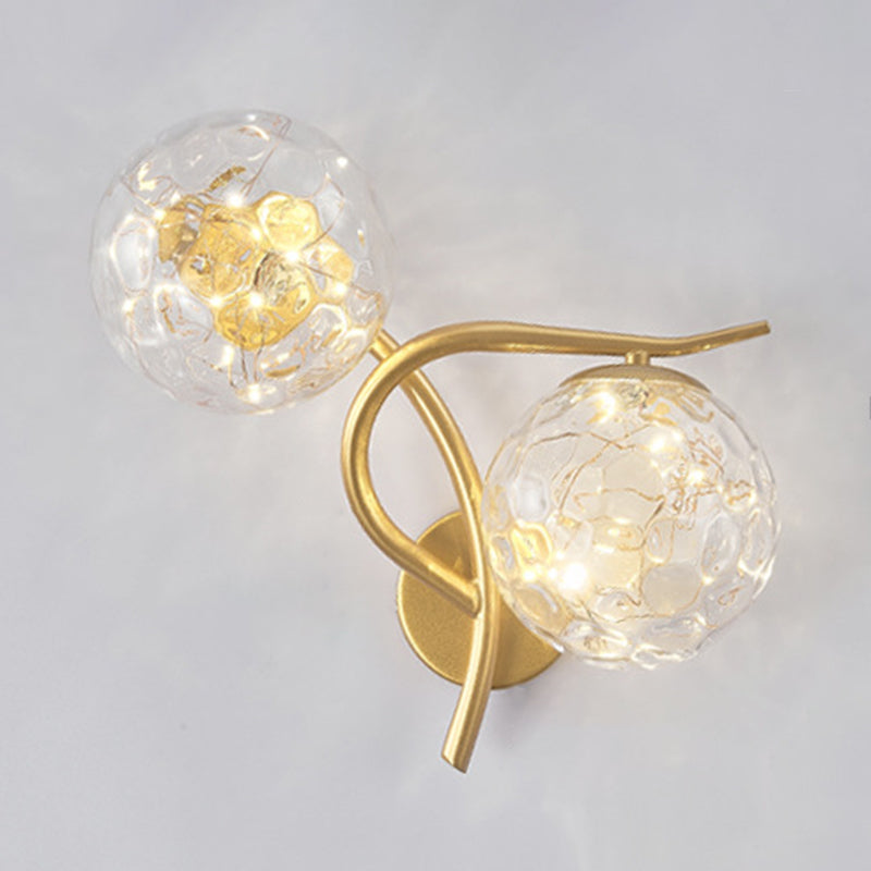 Creative Star Wall Mount Light 2 lumières de style atmosphère de style atmosphère Lumière pour la chambre