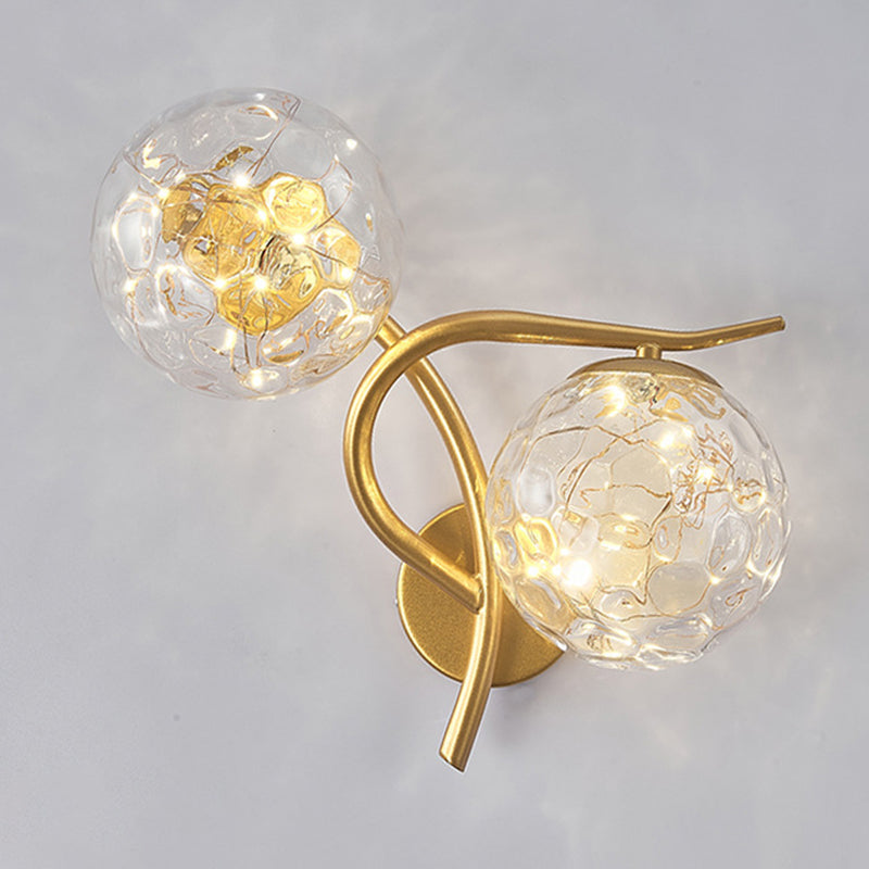 Creative Star Wall Mount Light 2 lumières de style atmosphère de style atmosphère Lumière pour la chambre