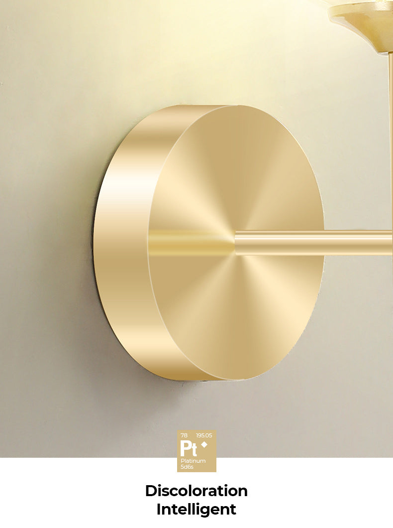 Creative Indoor Decoration Wall Light Up Light Star Wall Sconce in Pure Glass Ball Shade