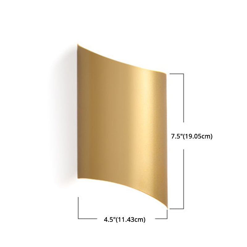 Lámpara de pared de lujo posmoderna de forma de arco moderna para sala de estar para sala de estar