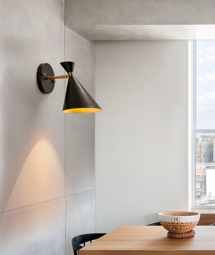 Noordse mode -metalen SCONCE LIMMUTE POSTMODERN STIJL MURSE SCONCE VOOR LIDE ROOM