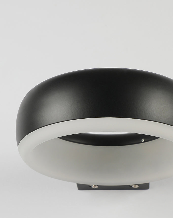 Modern Creative Plant Wall Sconce Light Glass Pot with Acrylic LED Wall Mount Lamp