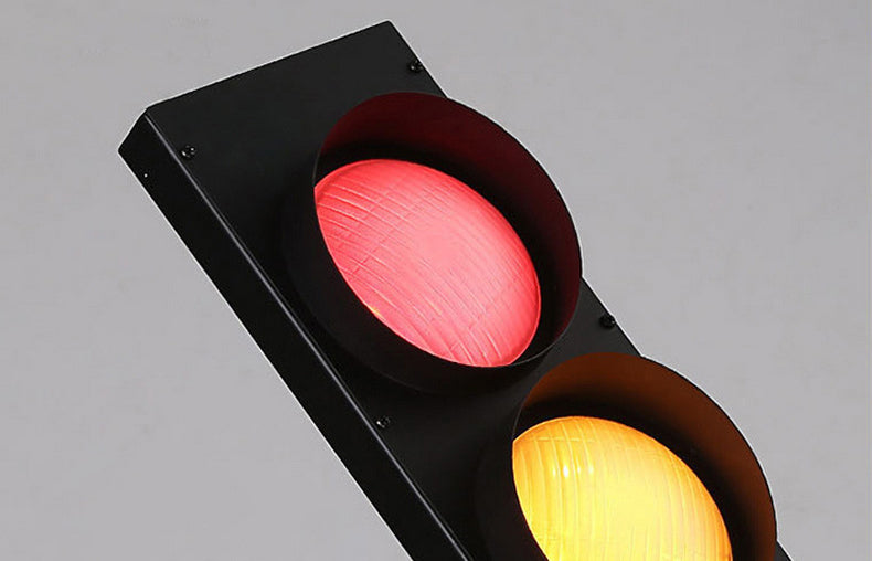 Indoor Decoration Wall Mount Light Creative Traffic Light Sconce Light for Coffee Shop
