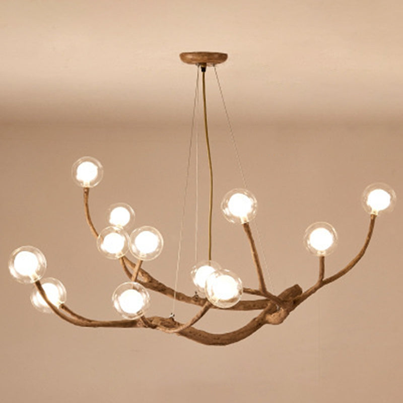 Lampadino Creative Creative Creative Contemporary Light Lights Aibeli del soffitto in vetro chiaro per la caffetteria