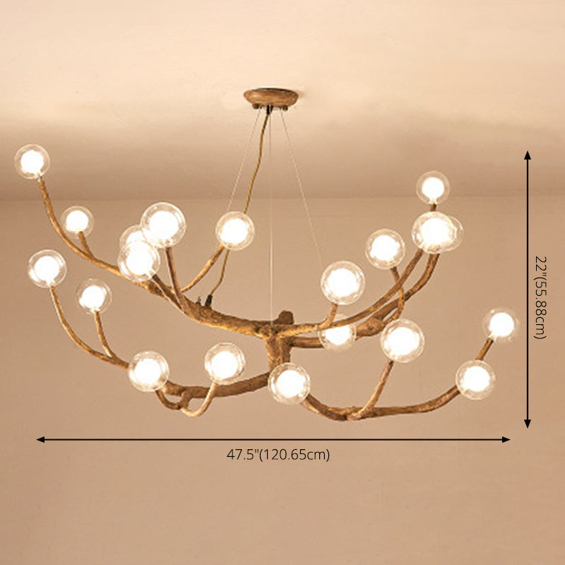 Lampadino Creative Creative Creative Contemporary Light Lights Aibeli del soffitto in vetro chiaro per la caffetteria