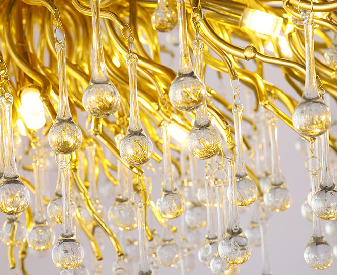 Lampada di fuochi d'artificio ultra-moderna lampada a sospensione metallica Light per il ristorante